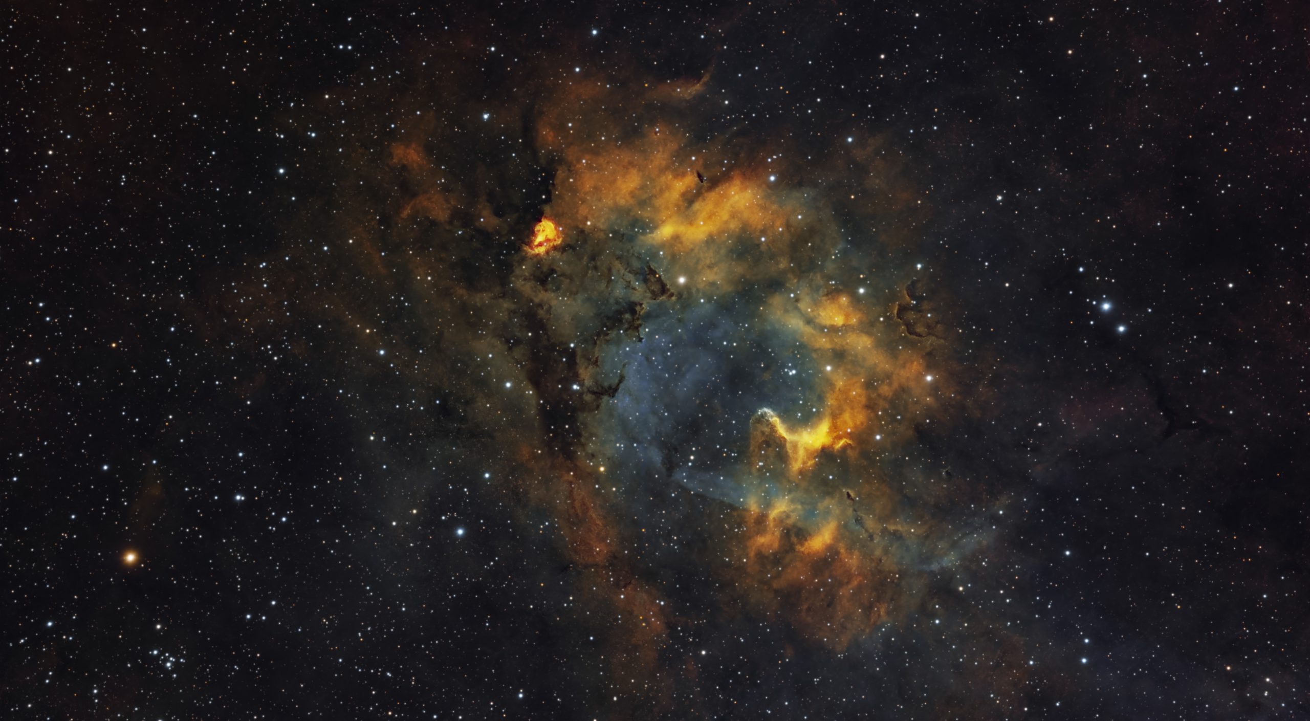 Sh2 132 The Lion Nebula